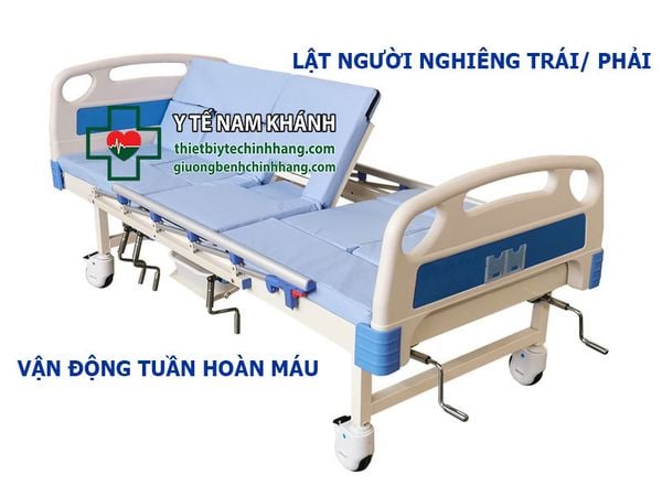 giường bệnh nhân 5 tay quay akiko a85