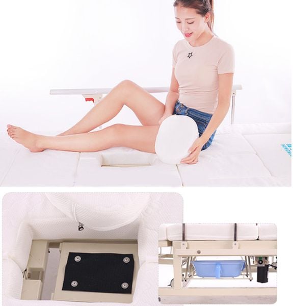 giường bệnh nhân 5 tay quay akiko a85