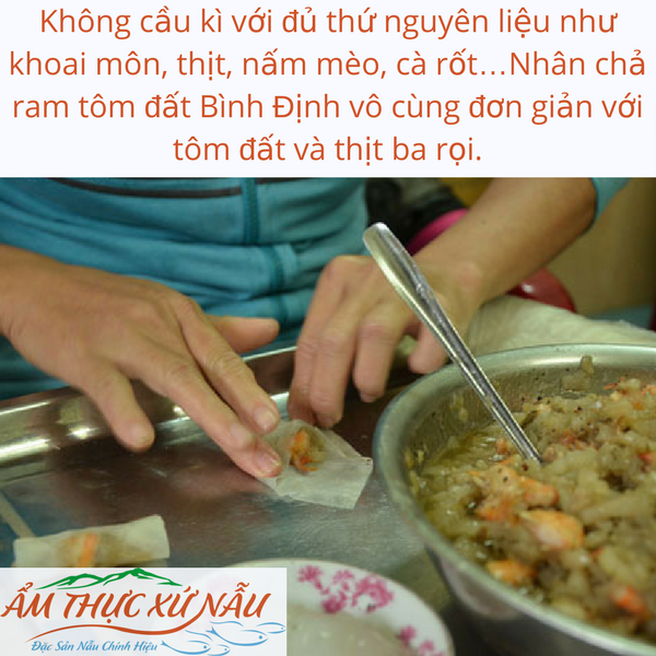 chả ram tôm đất