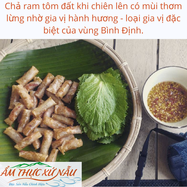 chả ram tôm đất