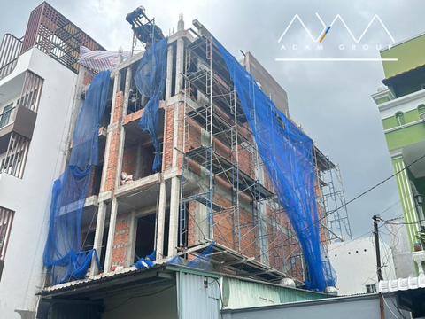 CẬP NHẬT TIẾN ĐỘ - CÔNG TRÌNH 7 TẦNG TẠI QUẬN 7