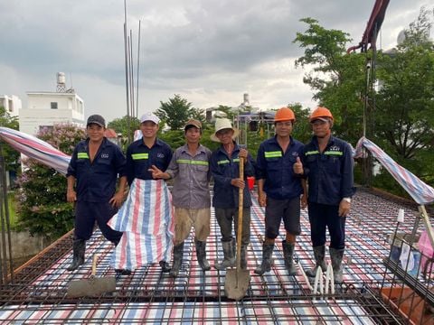 Cập nhật tiến độ - Công trình nhà ở tại Nhà Bè