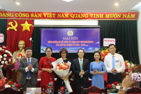 TraphacoSapa tổ chức Đại hội Công đoàn cơ sở lần thứ VII, nhiệm kỳ 2023 - 2028