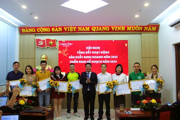 TraphacoSapa organizes the 2024 Labor Conference & Summary of 2023 activities - Implementing the 2024 plan