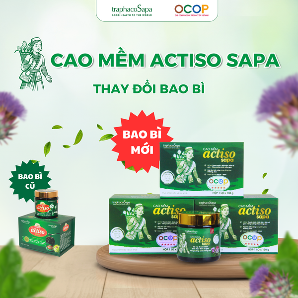 RA MẮT BAO BÌ MỚI - CAO MỀM ACTISO SAPA 130g