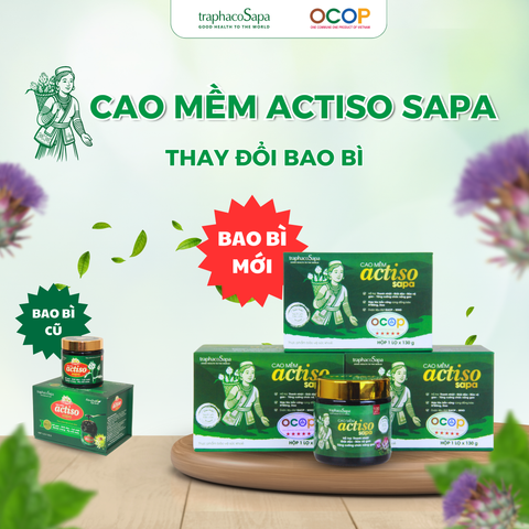 RA MẮT BAO BÌ MỚI - CAO MỀM ACTISO SAPA 130g