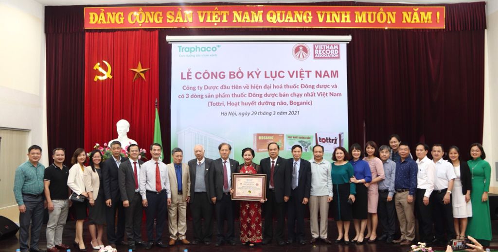 TRAPHACO xác lập Kỷ lục Việt Nam