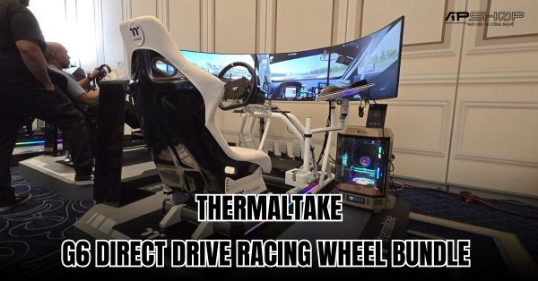 G6 Direct Drive Racing Wheel Bundle - dành cho  những người đam mê đua xe mô phỏng!