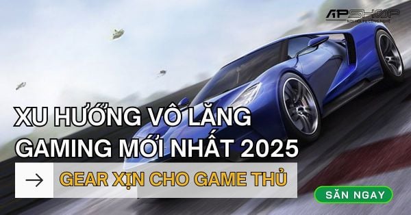 Cập nhật xu hướng vô lăng gaming mới nhất 2025: Gear xịn cho game thủ