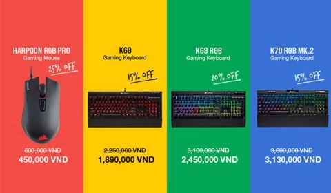 APSHOP BACK TO SCHOOL 2019 Cùng CORSAIR