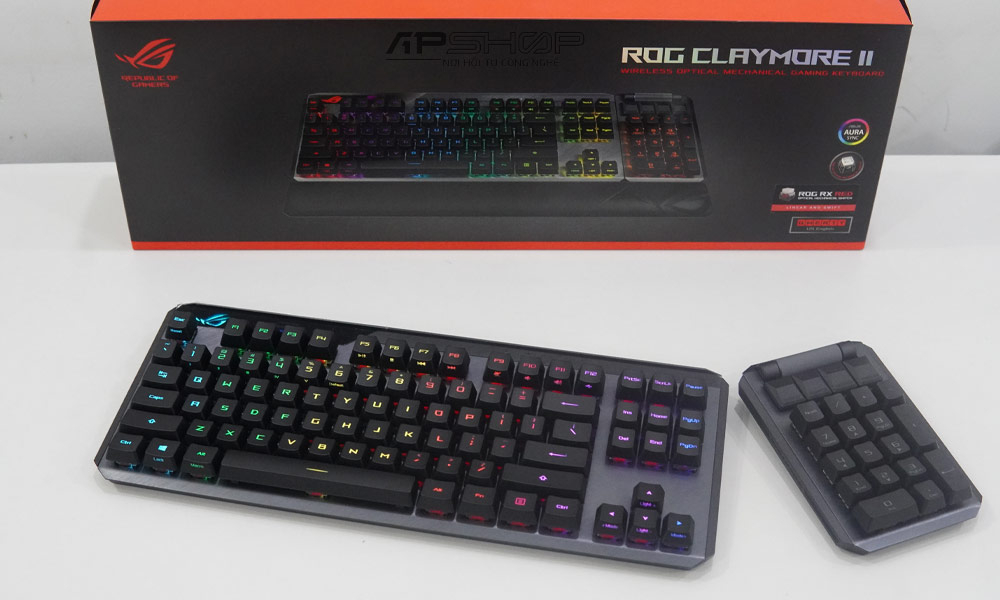 Asus rog claymore ii обзор