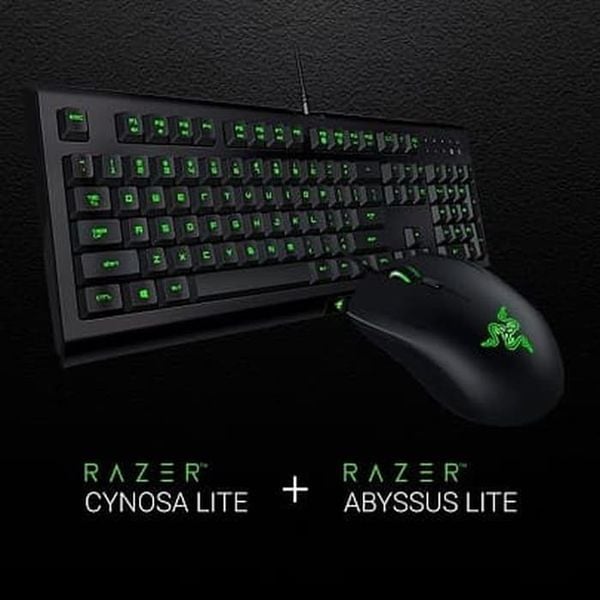 Combo Razer Cynosa Lite + Razer Abyssus Elite