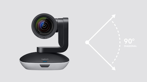Webcam hội nghị truyền hình Logitech PTZ Pro 2 mang lại hình ảnh và ảnh toàn cảnh chất lượng cao