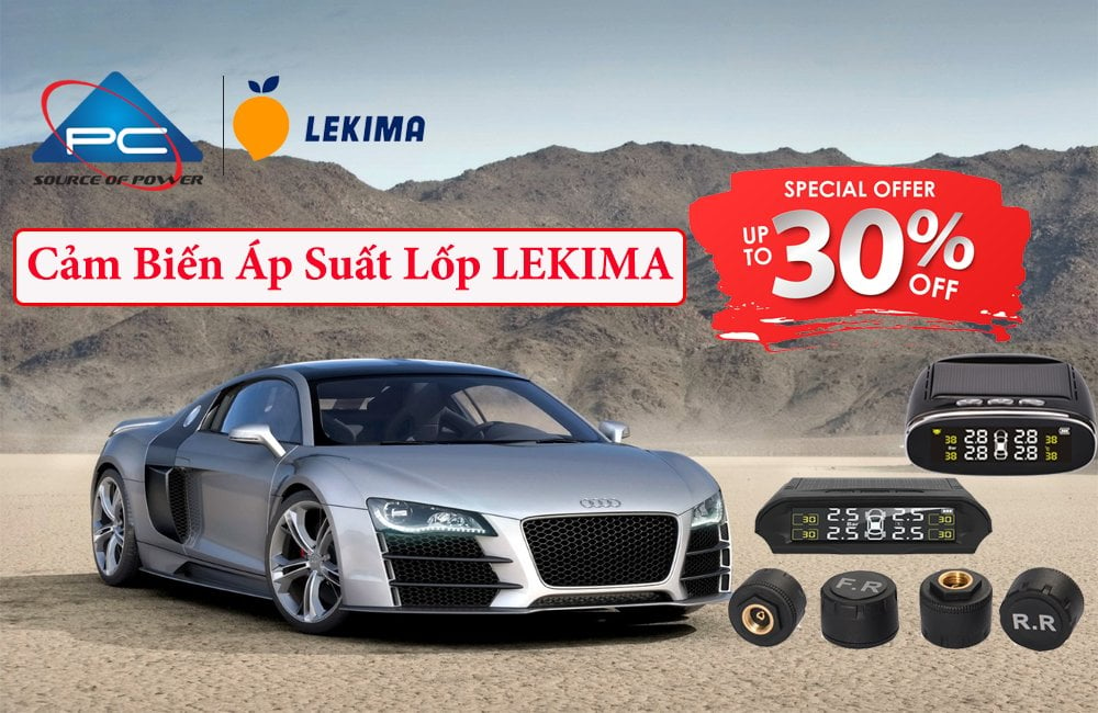 Cảm Biến Áp Suất Lốp Ô Tô LEKIMA,Giảm Sốc Lên Đến 30%