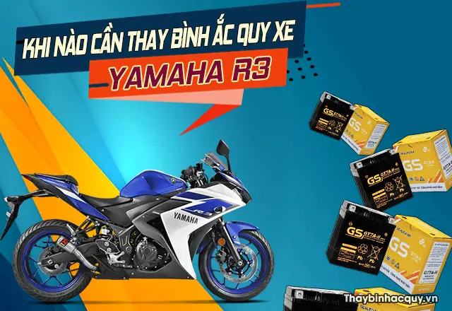 Ắc Quy Xe Yamaha YZF R3 - Lựa Chọn Thay Thế Tốt Nhất