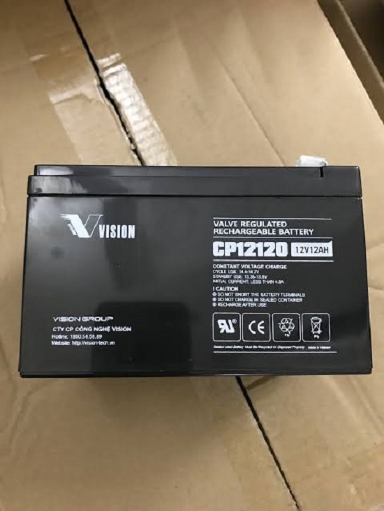 Ắc quy vision cp1250a chính hãng hiện nay có tốt không?