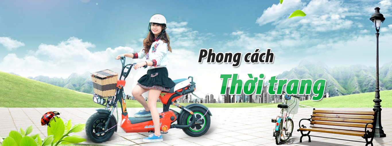 Xe Đạp Điện Thời Trang