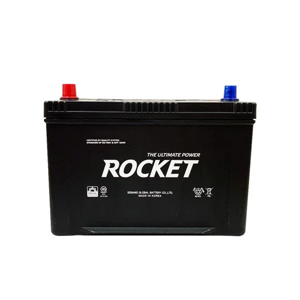 Ắc Quy ROCKET SMF 105D31R với dung lượng lên đến 94Ah, giúp đáp ứng nhu cầu xe điện, xe golf hiện nay