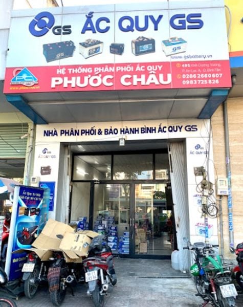 Hệ thống phân phối ắc quy Phước Châu tại quận Bình Tân, Hồ Chí Minh