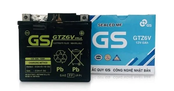 Ắc quy GS khô GTZ6V PCX