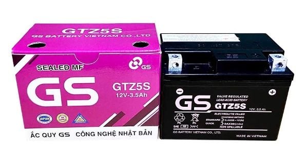 Ắc quy GS GTZ5S giá rẻ