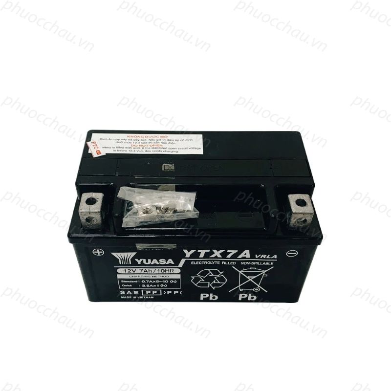 Ắc Quy Khô GS YUASA YTX7A 12V7AH
