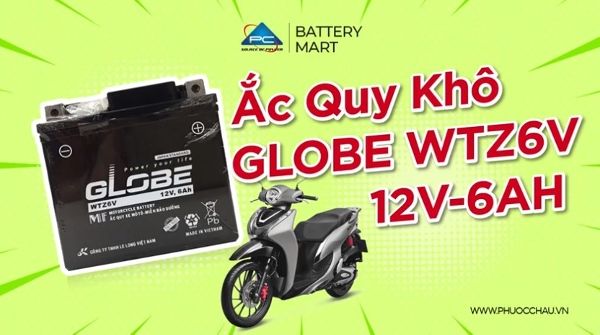 Bình xe Winner - GLOBE WTZ6V