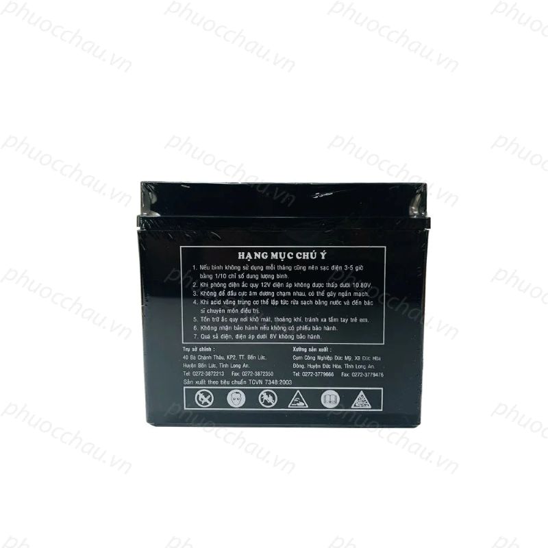 Ắc Quy Khô GLOBE WTZ7A-4BP 12V-7AH tại Phước Châu