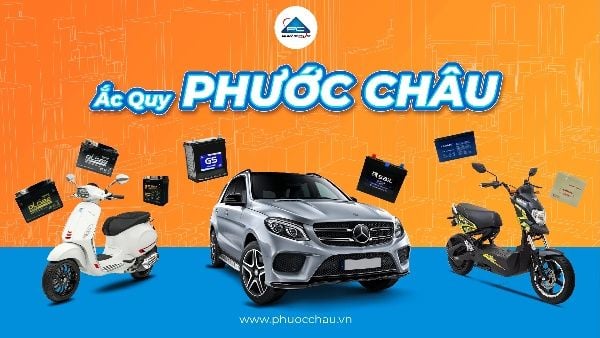 Phước Châu - Đơn vị cung cấp các sản phẩm ắc quy xe máy chính hãng chất lượng cao