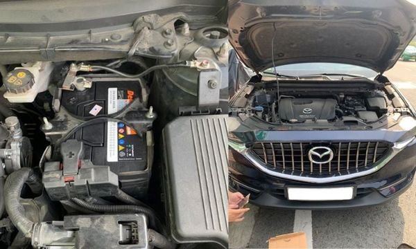 thay ắc quy ô tô mazda cx5