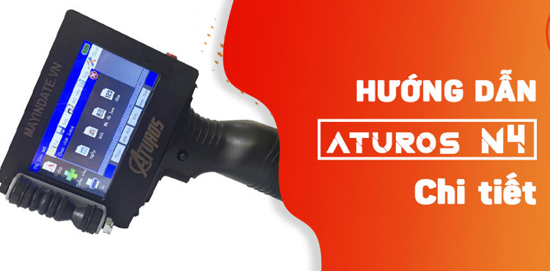 Hướng dẫn cách sử dụng máy in date mini cầm tay Aturos N4