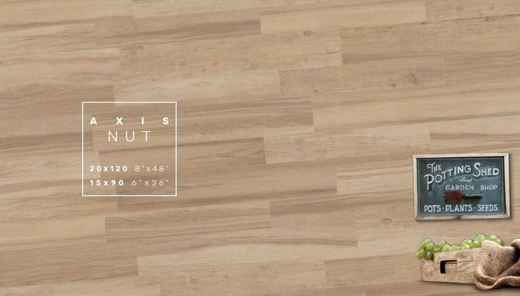 Axis Nut nâu gỗ đem đến một không gian tự nhiên với gam màu thuần gỗ của rừng