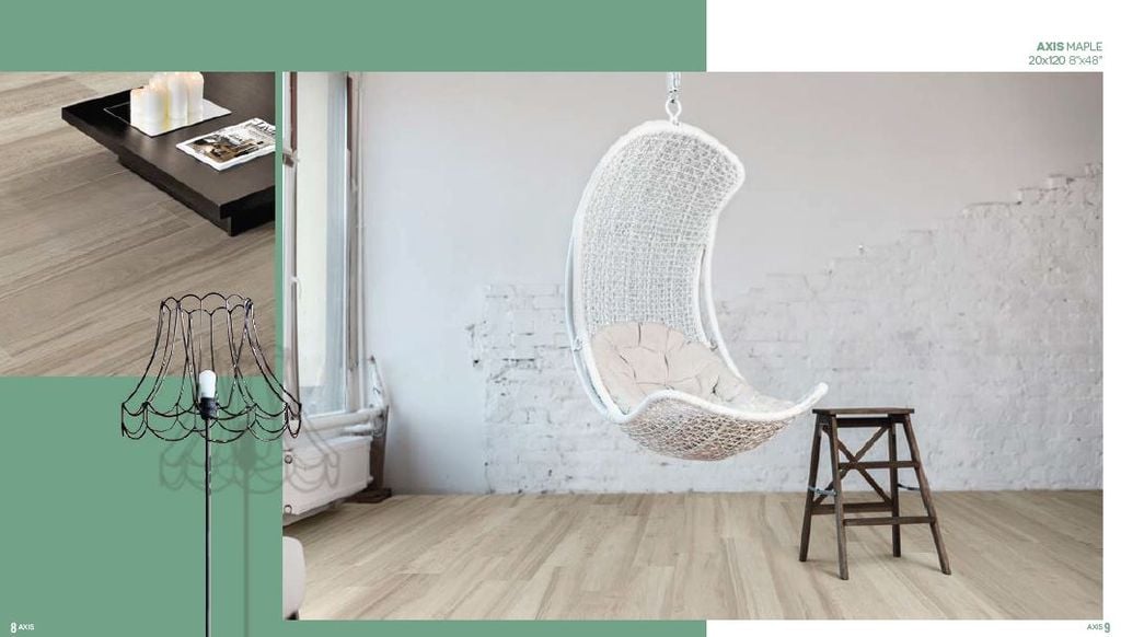 Bề mặt vân gỗ được xử lý tối ưu giúp các đường vân chân thật một cách tự nhiên