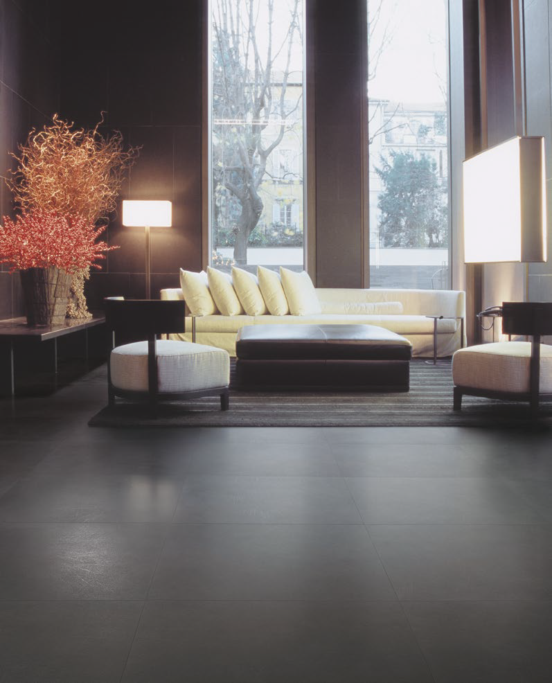 ộ sưu tập loft được sử dụng công nghệ in ink-jet lên bề mặt gạch tạo nên một thiết kế vệt vân sinh độn
