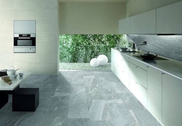 òng gạch vân đá với sự biến đổi đa sắc trong từng vân gạch đem đến cảm giác chân thực