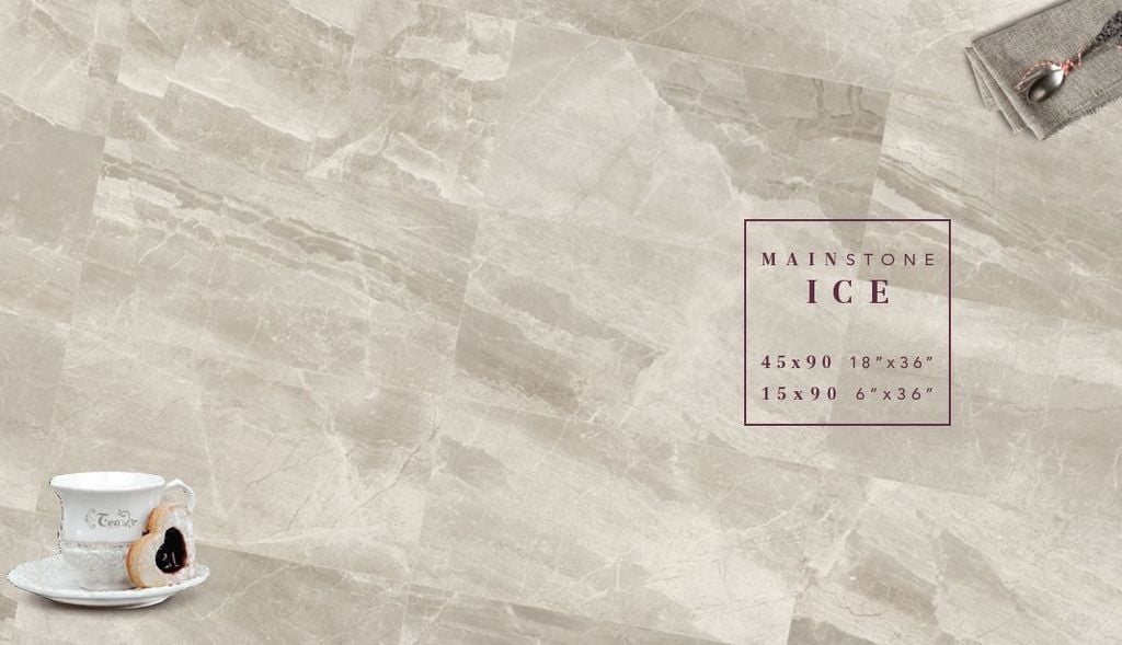 Main Stone Ice - trắng kem ngọt ngào giúp trung hòa giữa không gian nội thất và ngoại thất