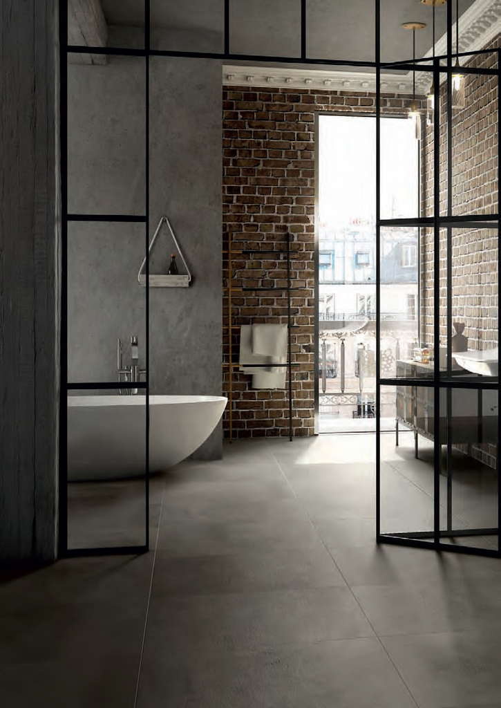 Mud bê tông là gam màu nguyên bản của bề mặt cement