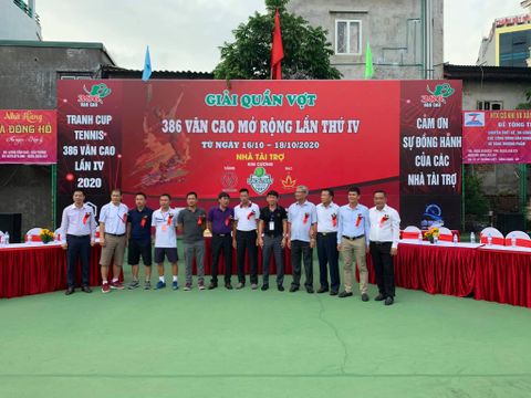 Giải Quần vợt 386 Văn Cao mở rộng lần thứ IV tại Hải Phòng