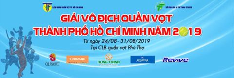 HEAD Championship - Bóng thi đấu chính thức của Giải vô địch quần vợt TP. Hồ Chí Minh 2019