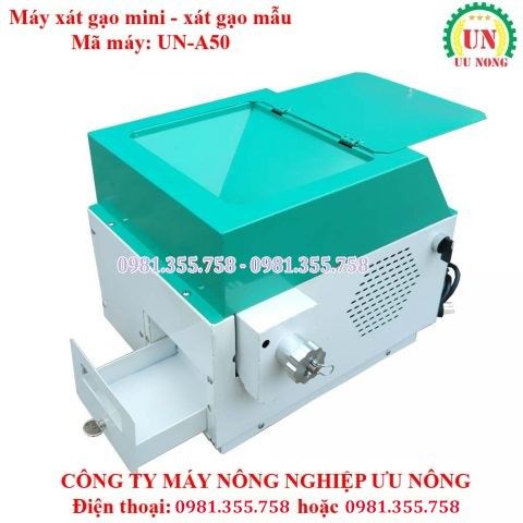 Máy xát gạo mẫu – máy xát gạo mini gia đình UN-A50