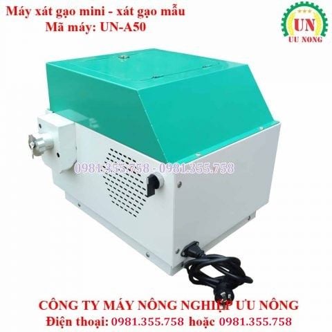 Tính năng của máy xát gạo mini gia đình UN-A50
