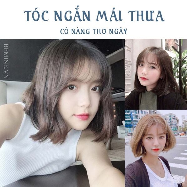 10+ các kiểu tóc ngắn không cần uốn vẫn đẹp và chất