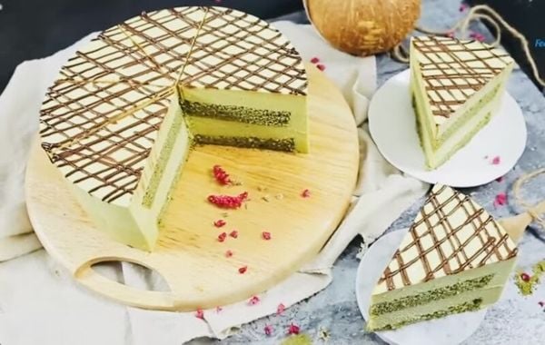 Cách làm bánh Mousse trà xanh ngon tại nhà