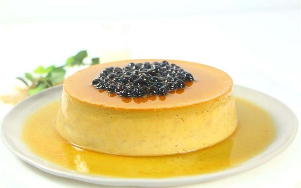 Cách làm bánh flan trà sữa trân châu mềm mịn cực ngon