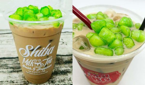 Trà sữa củ năng giòn ngon lạ miệng