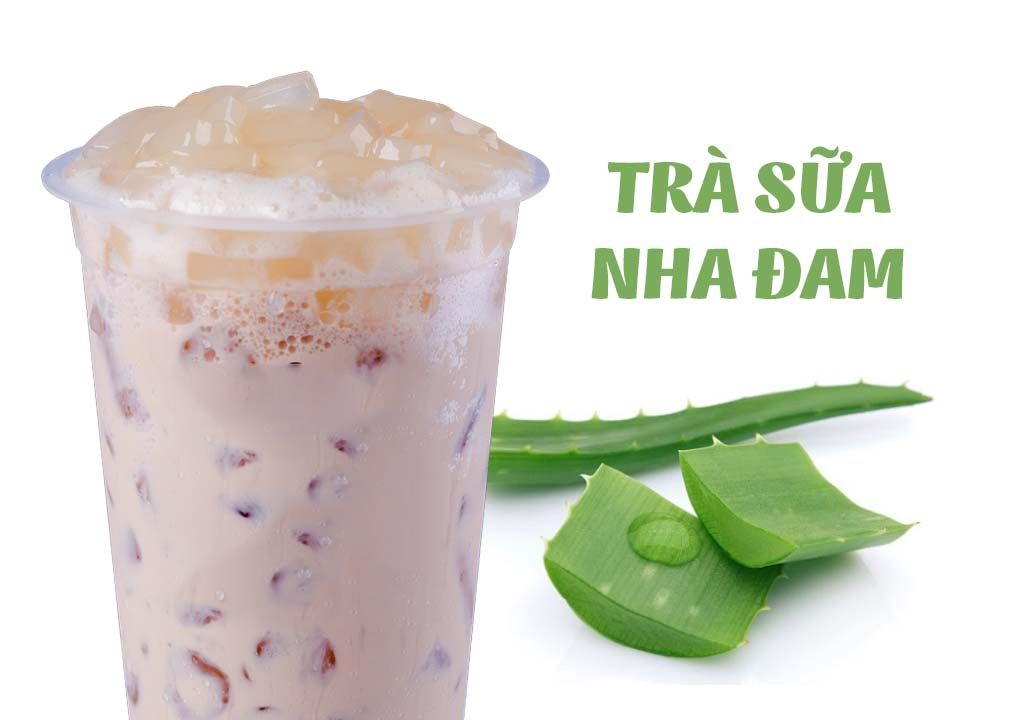 Cách làm trà sữa nha đam tươi mát