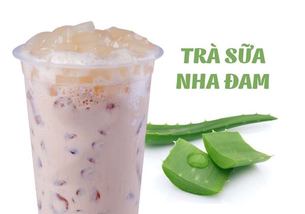 Cách làm trà sữa nha đam tươi mát