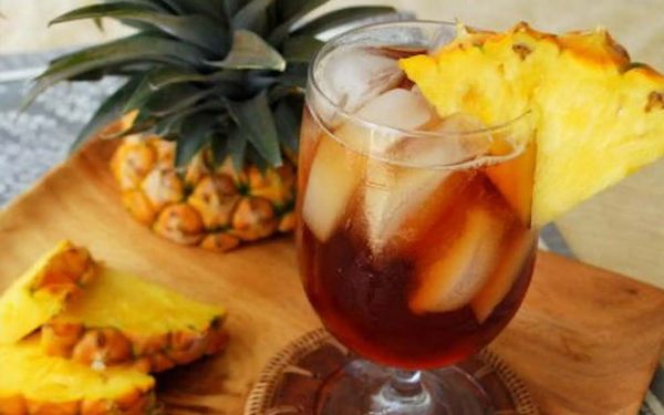 Cách làm trà dứa nhiệt đới cực mát cực đã
