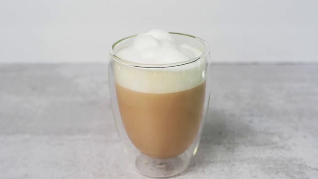 Ly houjicha latte ngọt ngào