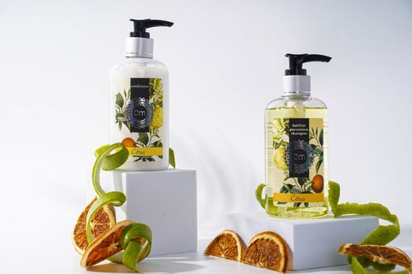 Dầu gội ngừa rụng và kích thích mọc tóc tinh dầu Bưởi Cam Quýt Citrus